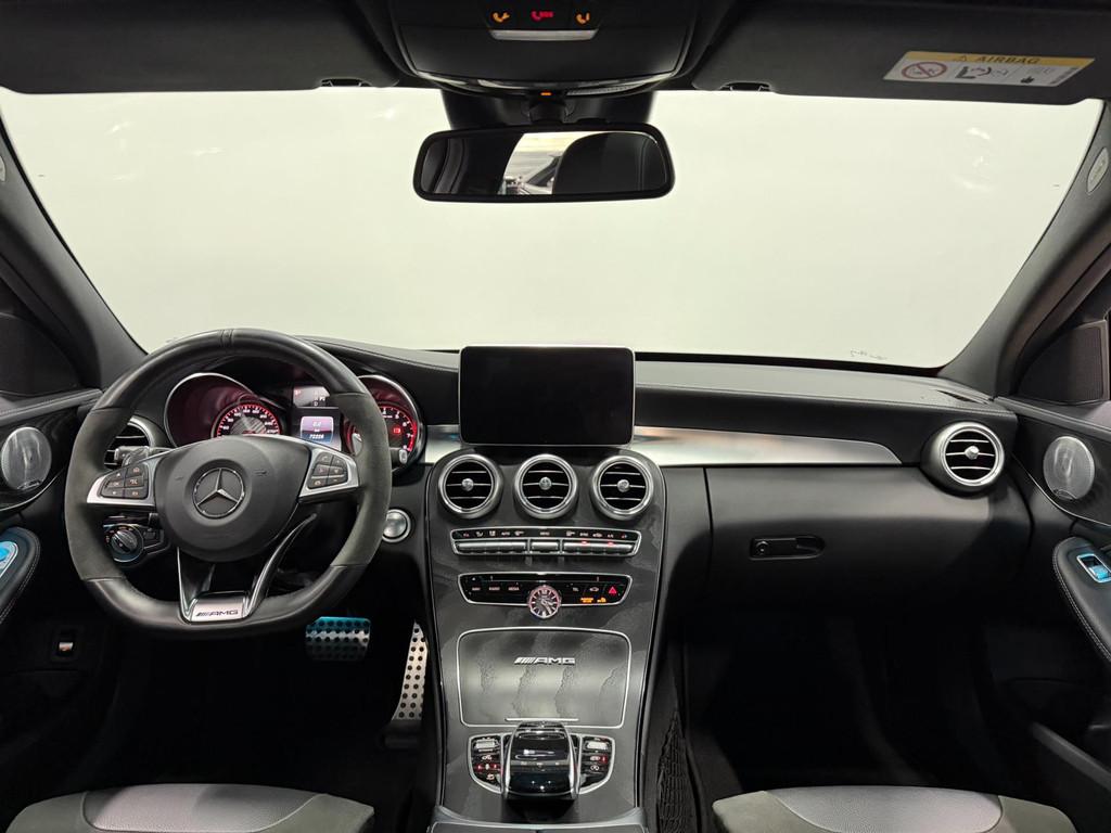 Mercedes-Benz C-klasse Estate AMG 63 S 510+PK LED/SFEER/PANO, Auto's, Mercedes-Benz, Automaat, Lichtsensor, Achterwielaandrijving