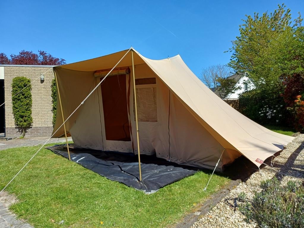 De Waard Albatros tent - Ruime en stevige gezinstent, Ophalen of Verzenden, Zo goed als nieuw, Tot en met 5