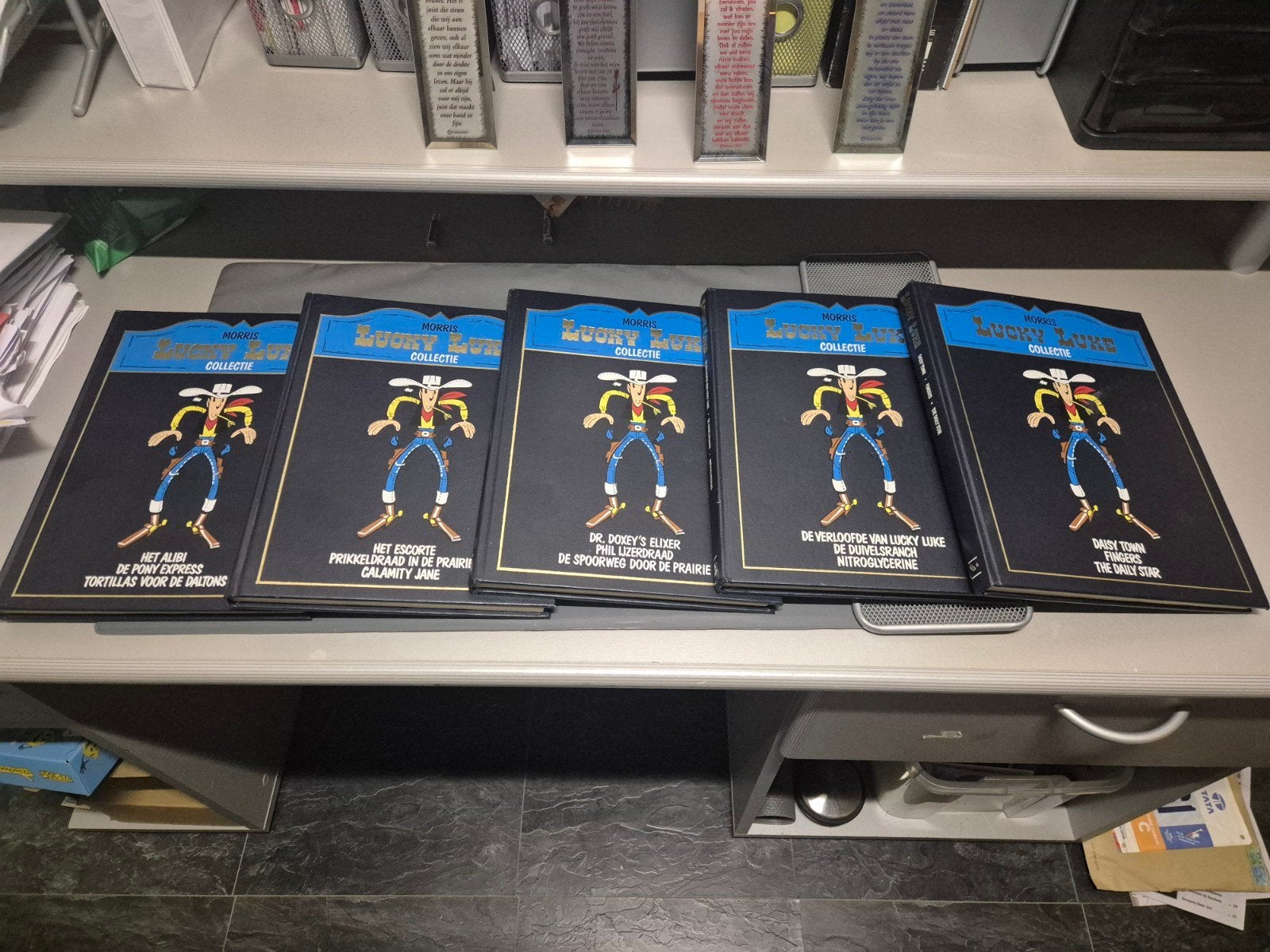 Lucky Luke Collectie Hardcover Boeken €25 per boek, Meerdere stripboeken, Ophalen of Verzenden, Zo goed als nieuw, Morris
