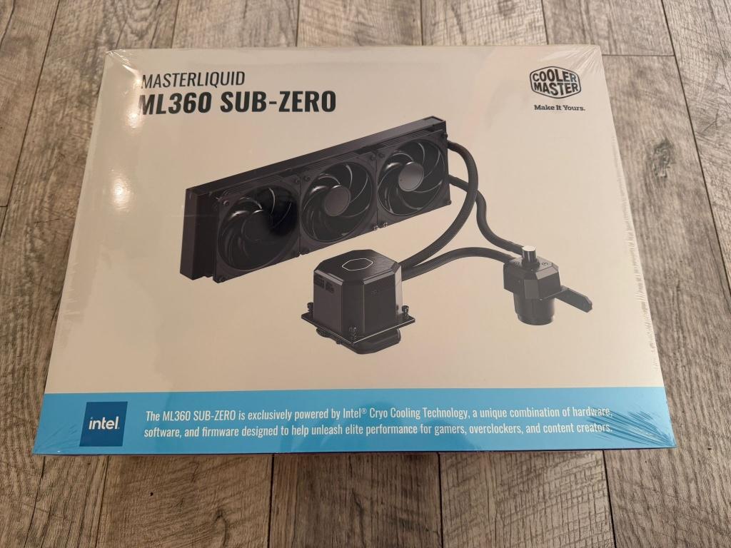 Cooler Master MasterLiquid ML360 Sub-Zero, Computers en Software, Computerkoelers, Ophalen of Verzenden, Nieuw, Waterkoeling