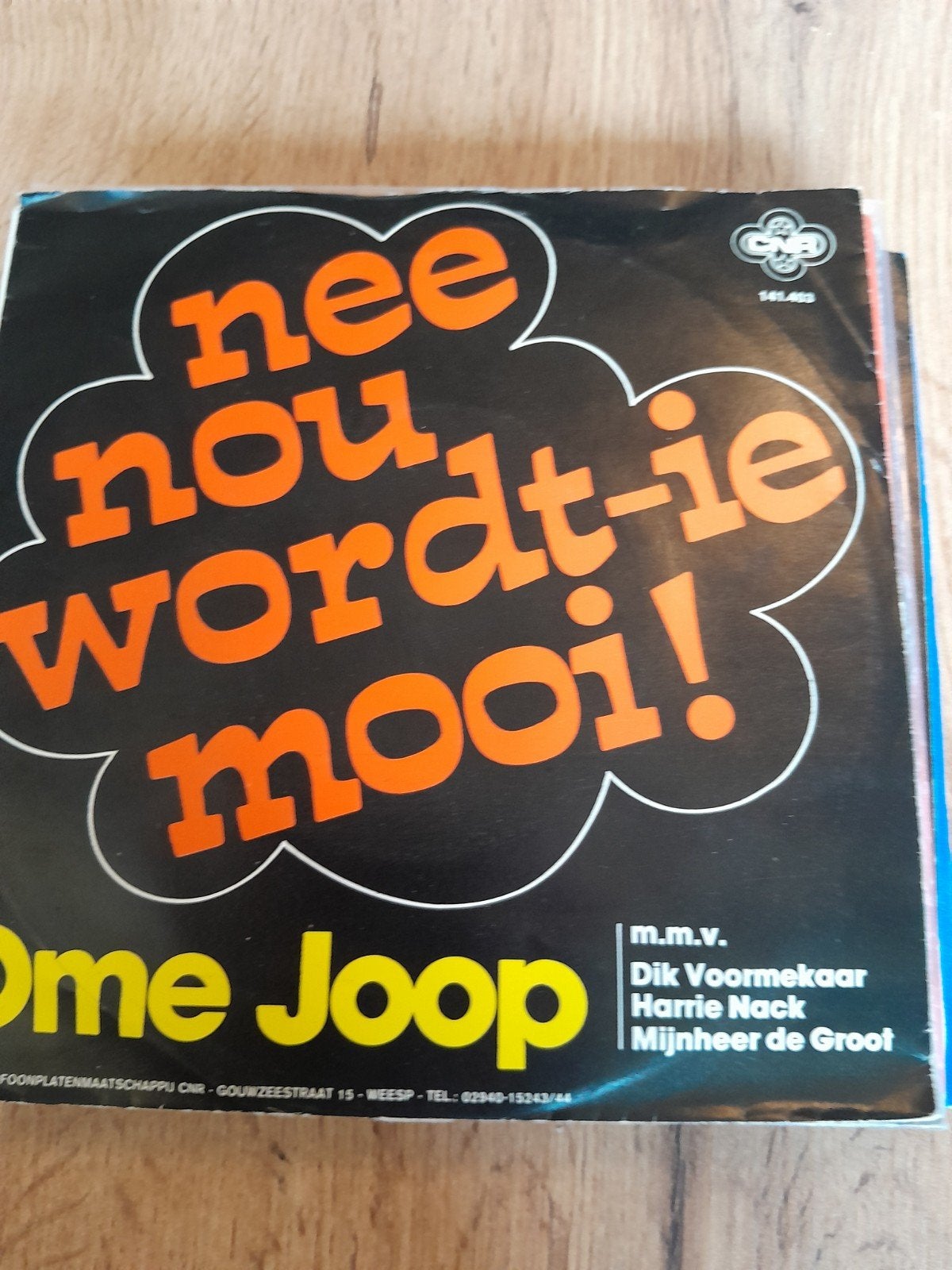 ome joop 7 inch nee nou wordt ie mooi, Ophalen of Verzenden, Zo goed als nieuw, Nederlandstalig