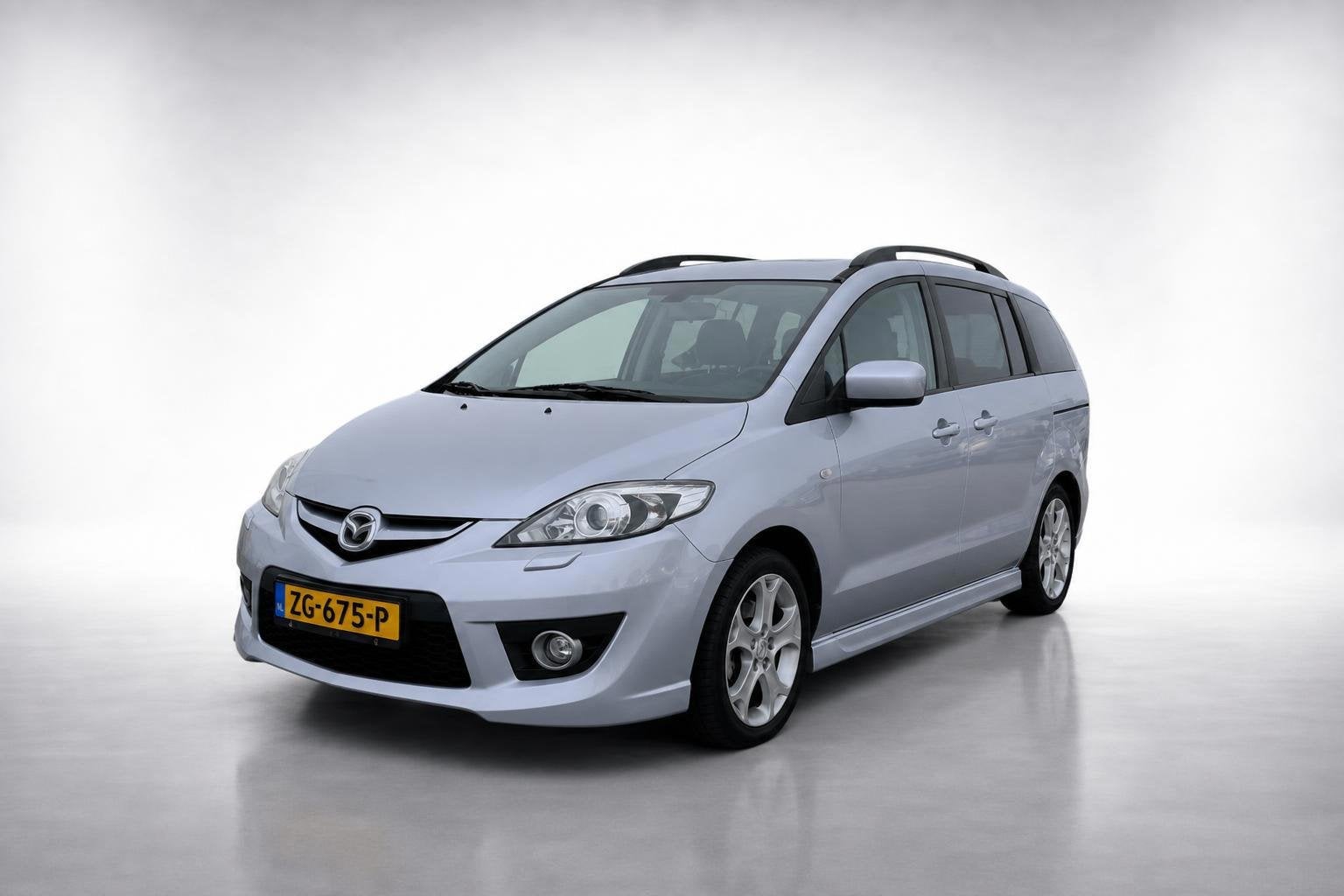 Mazda 5 2.0 Katano|clima|leer|7persoons, Auto's, Mazda, Gebruikt, 7 stoelen, Handgeschakeld, Stoelverwarming