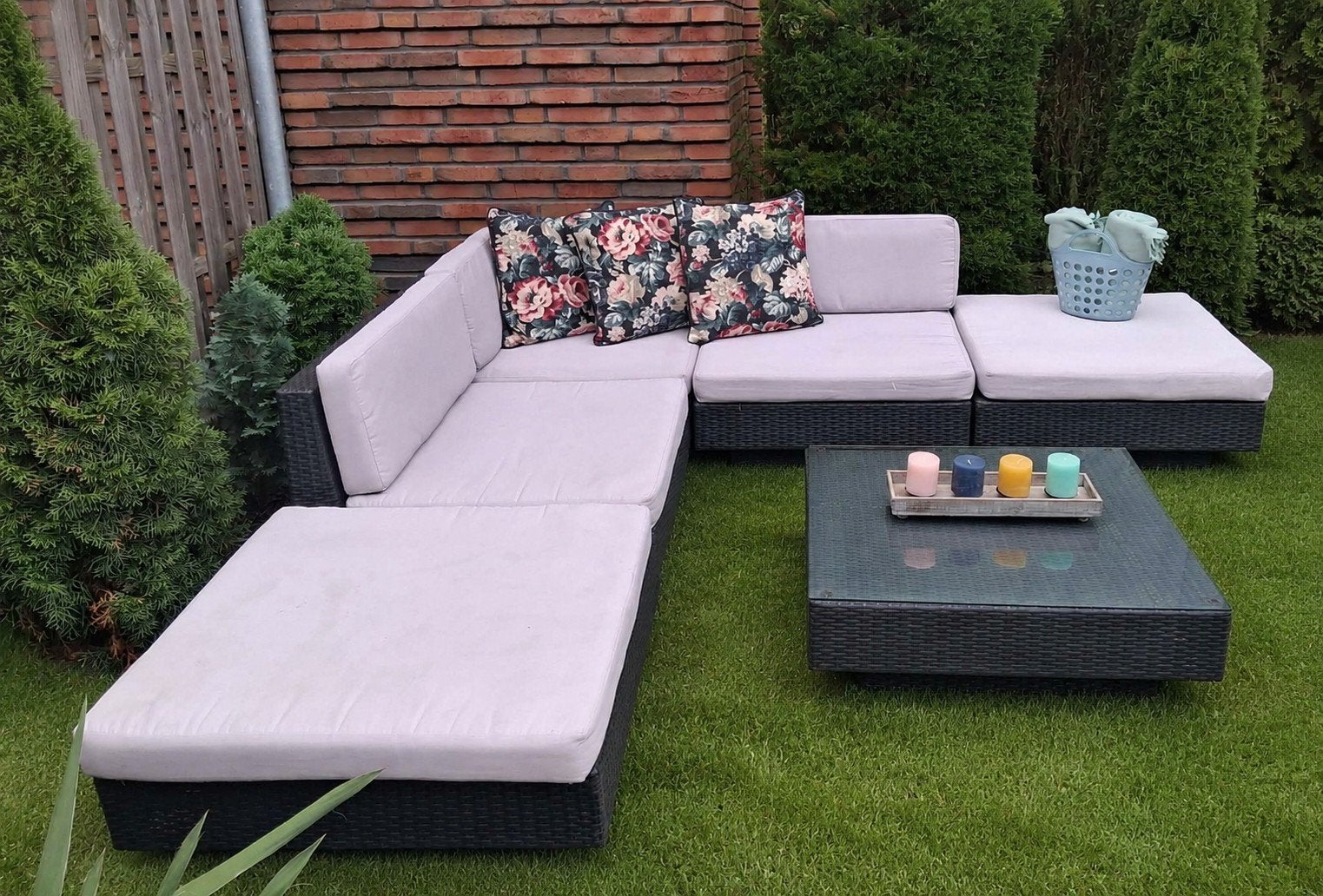 Mooi loungeset, Ophalen