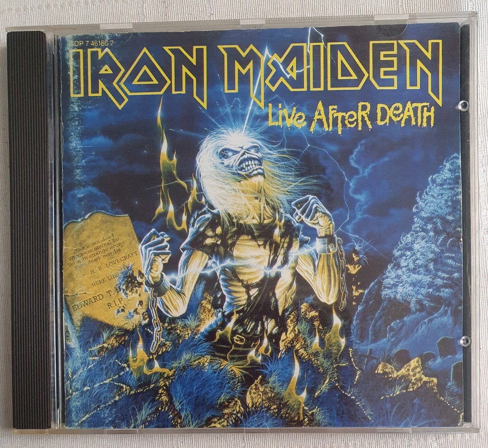 CD Iron Maiden - Live after death, Verzenden, Gebruikt, Heavy metal, Inclusief boekje