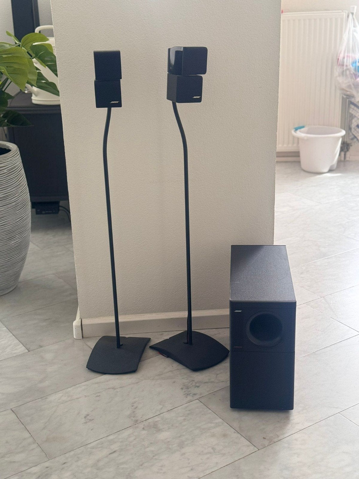 Bose Acoustimass 5 Series II Limited Edition met stands, Ophalen, Overige typen, Zo goed als nieuw, Bose