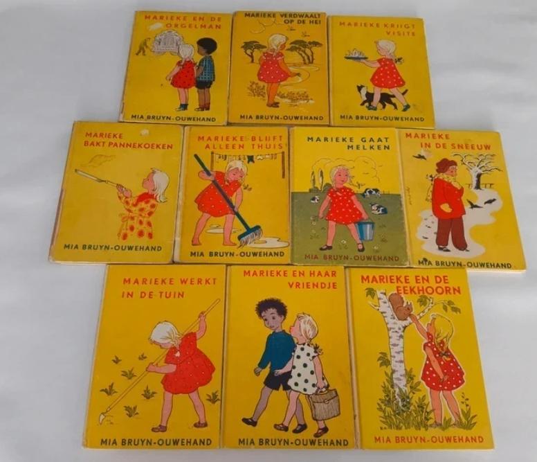 marieke boekjes van Mia Bruyn - Ouwehand, Boeken, Ophalen of Verzenden, Gelezen, Mia bruyn ouwehand, Fictie algemeen