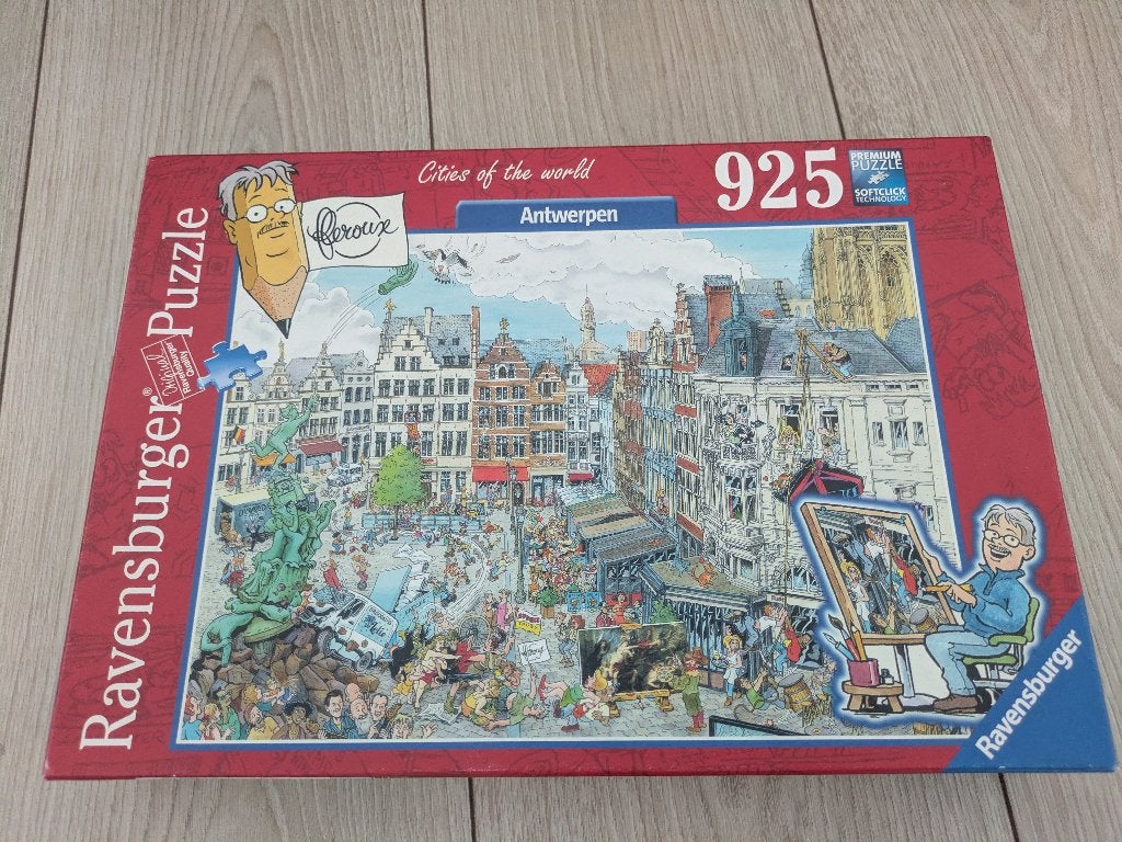 Puzzel Cities of the world, Ophalen of Verzenden, 500 t/m 1500 stukjes, Gebruikt, Legpuzzel