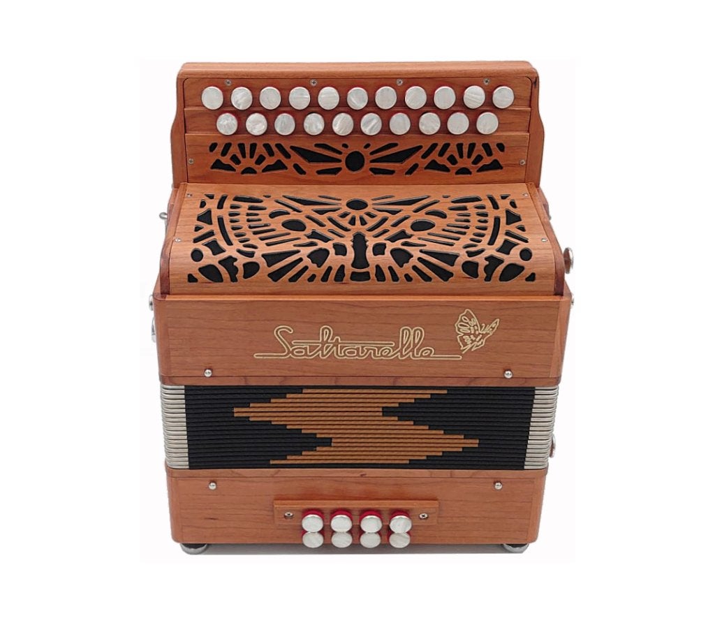 Saltarelle L’Elfique GC | Trekzak Accordeon, Overige merken, Overige formaten, Ophalen of Verzenden, Met koffer