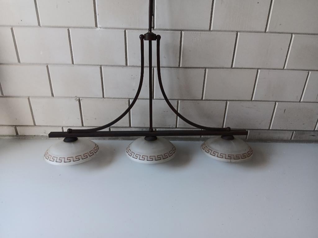Hanglamp, Ophalen, Zo goed als nieuw, Glas, Minder dan 50 cm