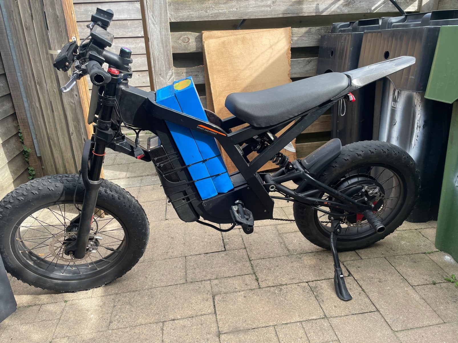 Fat bike 3kw 60v 40a accu, Ophalen of Verzenden, Zo goed als nieuw, Overige typen