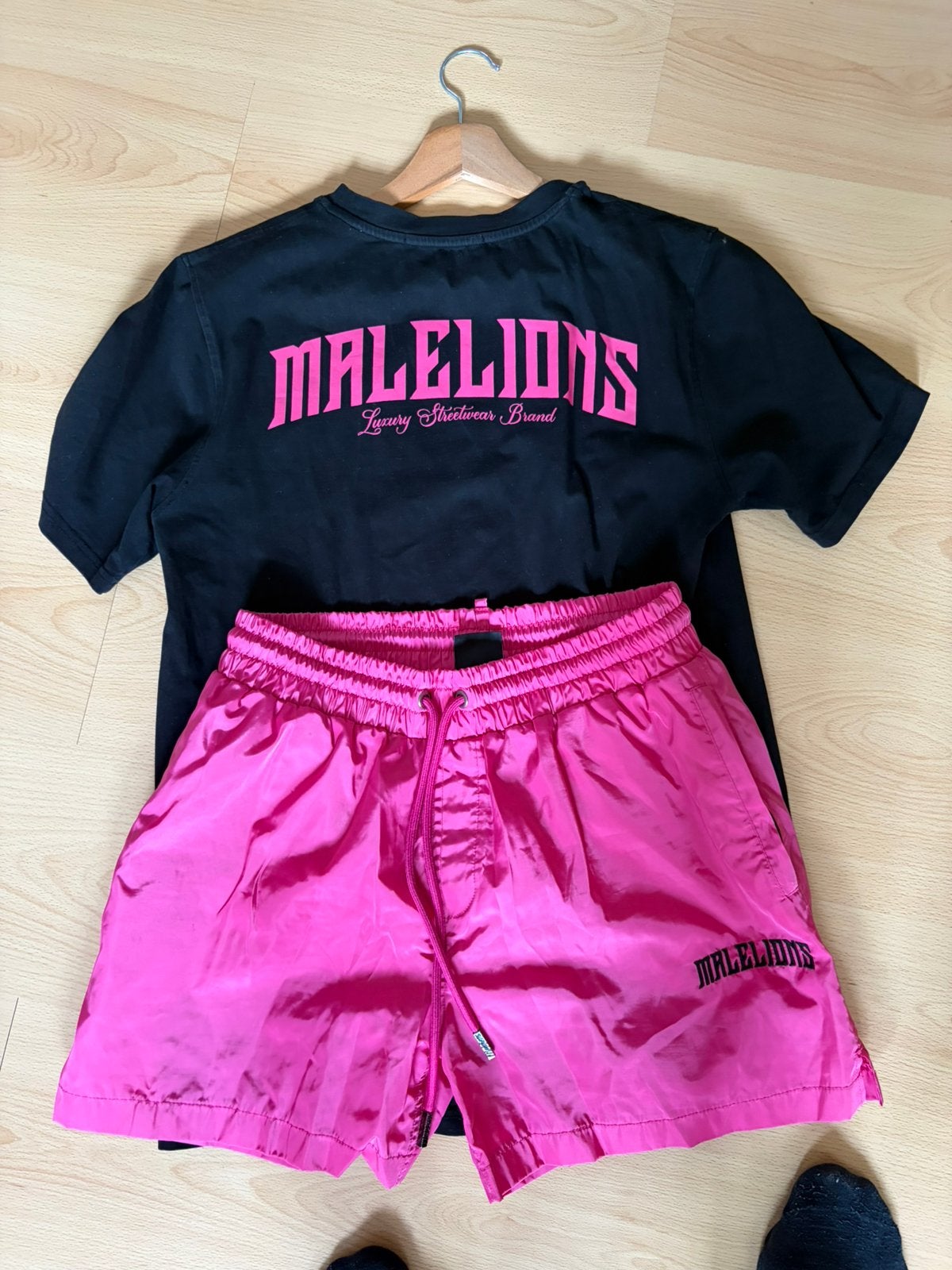 Malelions set maat l, Ophalen of Verzenden, Zo goed als nieuw, Zwart, Algemeen