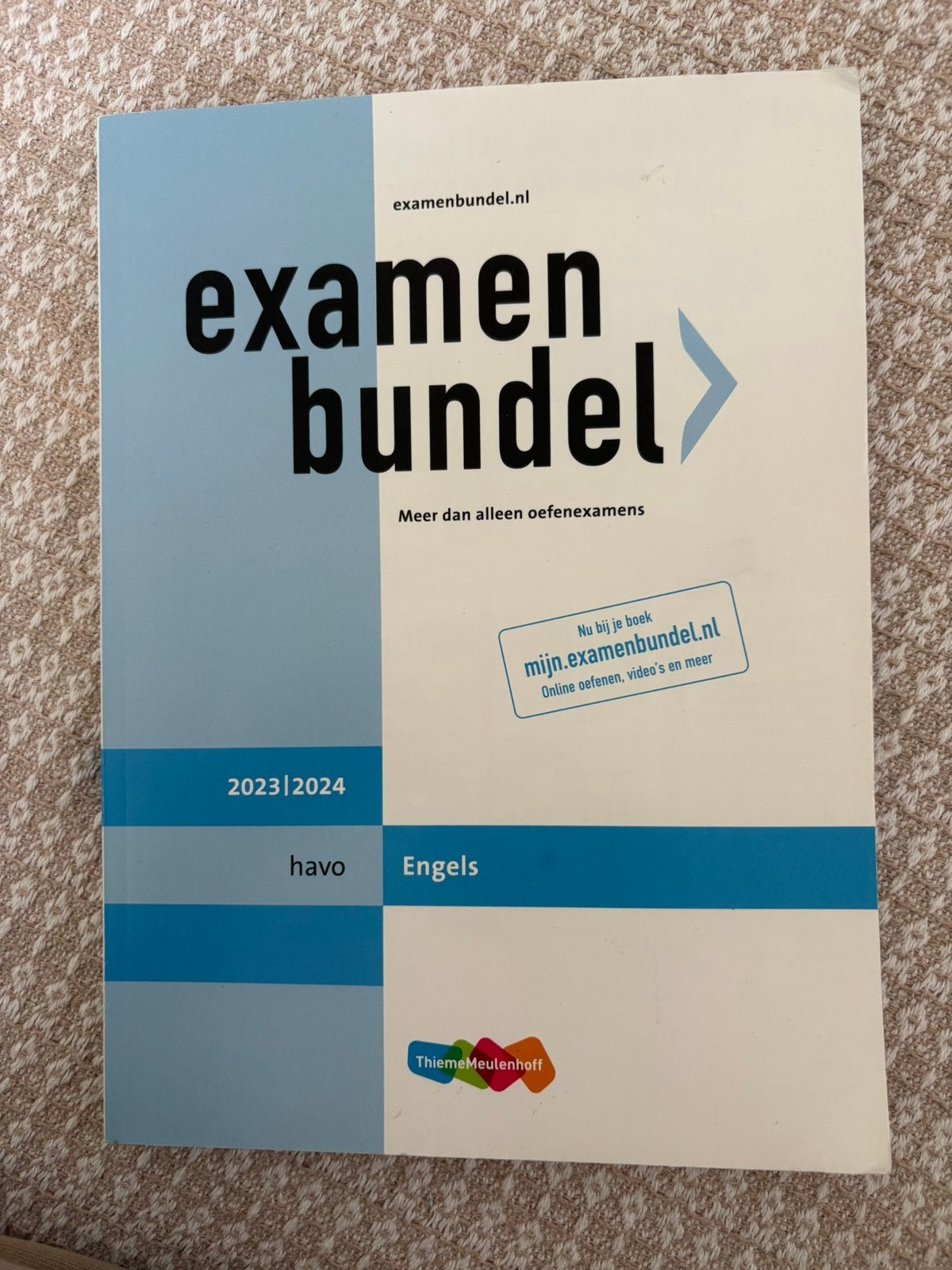Examen bundel Engels Havo, Ophalen of Verzenden, Zo goed als nieuw, HAVO, Engels