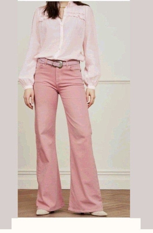 Fabienne Chapot Eva wide leg broek maat 25 *nieuw *, Kleding | Dames, Fabienne Chapot, Ophalen of Verzenden, Nieuw