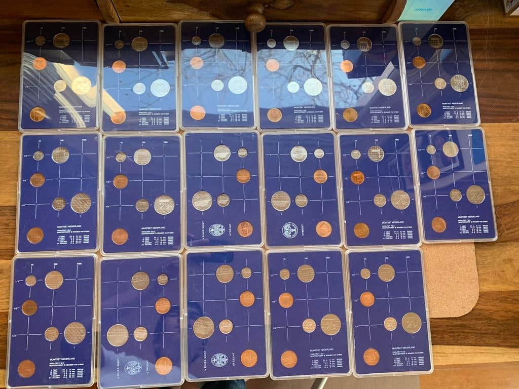 Muntset Nederland 1983-1986, Postzegels en Munten, Munten | Nederland, Ophalen of Verzenden, Koningin Beatrix, Overige waardes