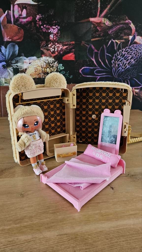NaNaNa Surprise Rugtas met pop en accessoires, Ophalen of Verzenden, Zo goed als nieuw, Overige typen
