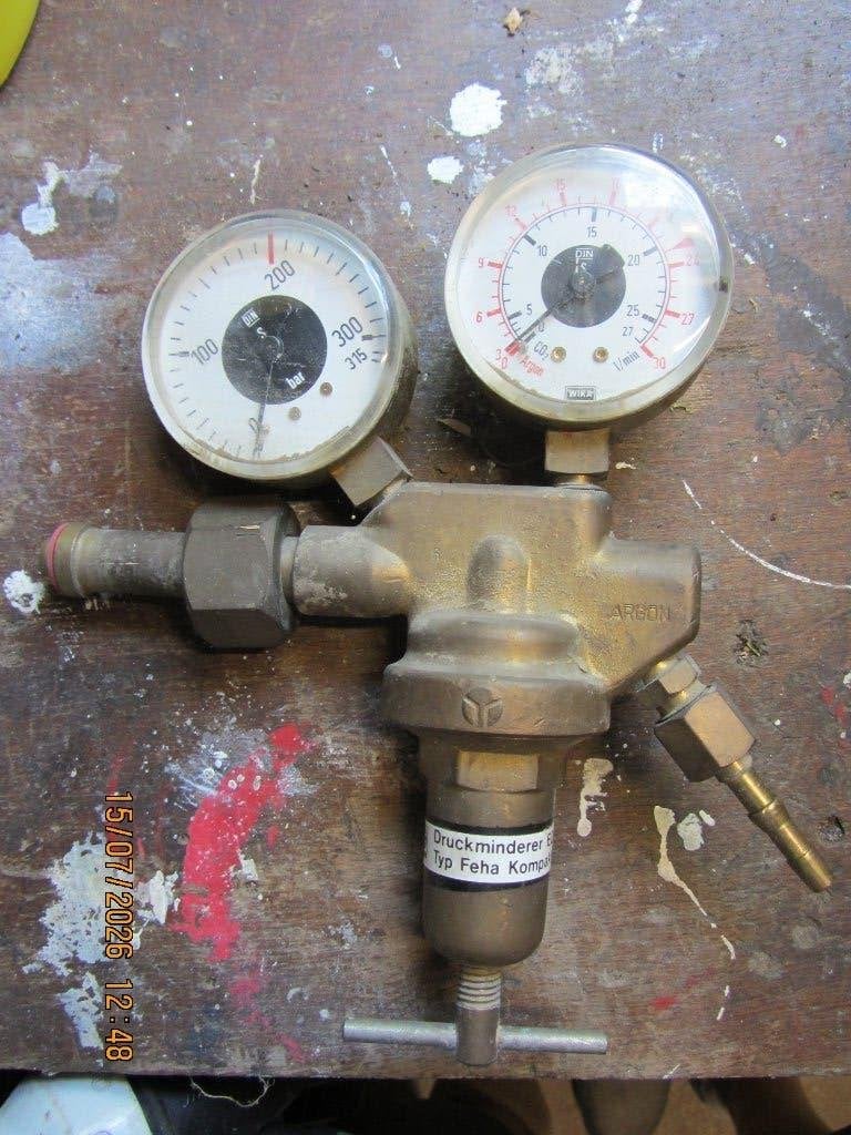 Reduceer Argon, Ophalen of Verzenden, Gebruikt, Minder dan 150 ampère, Co2