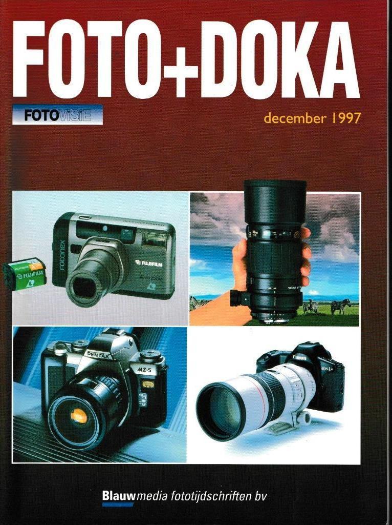 Fotografie - Tijdschrift Foto+Doka - December 1997, Ophalen of Verzenden, Zo goed als nieuw