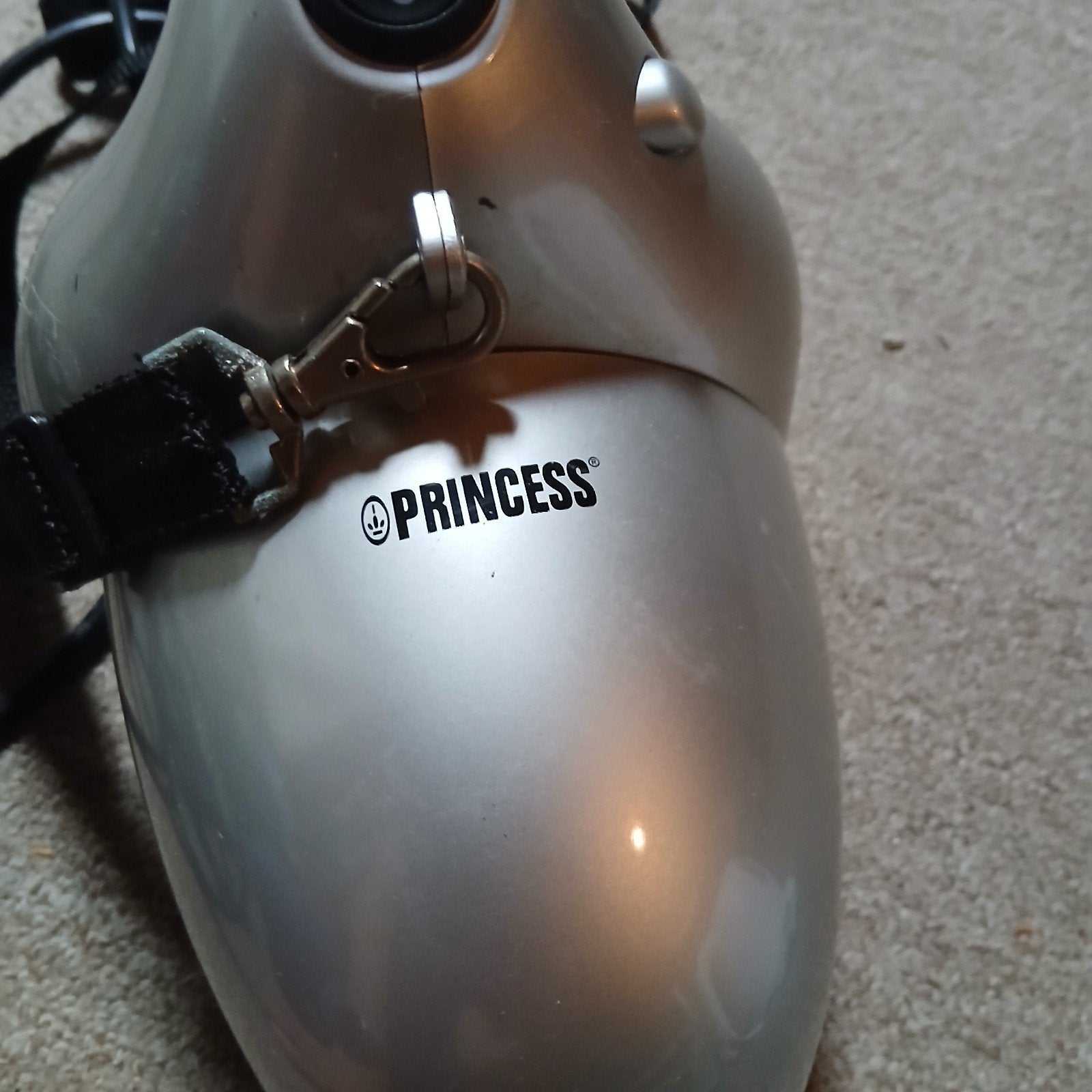 Princess Handstofzuiger met Draagriem - Ideaal voor Camping, Gebruikt, Kruimeldief, Ophalen of Verzenden, Reservoir