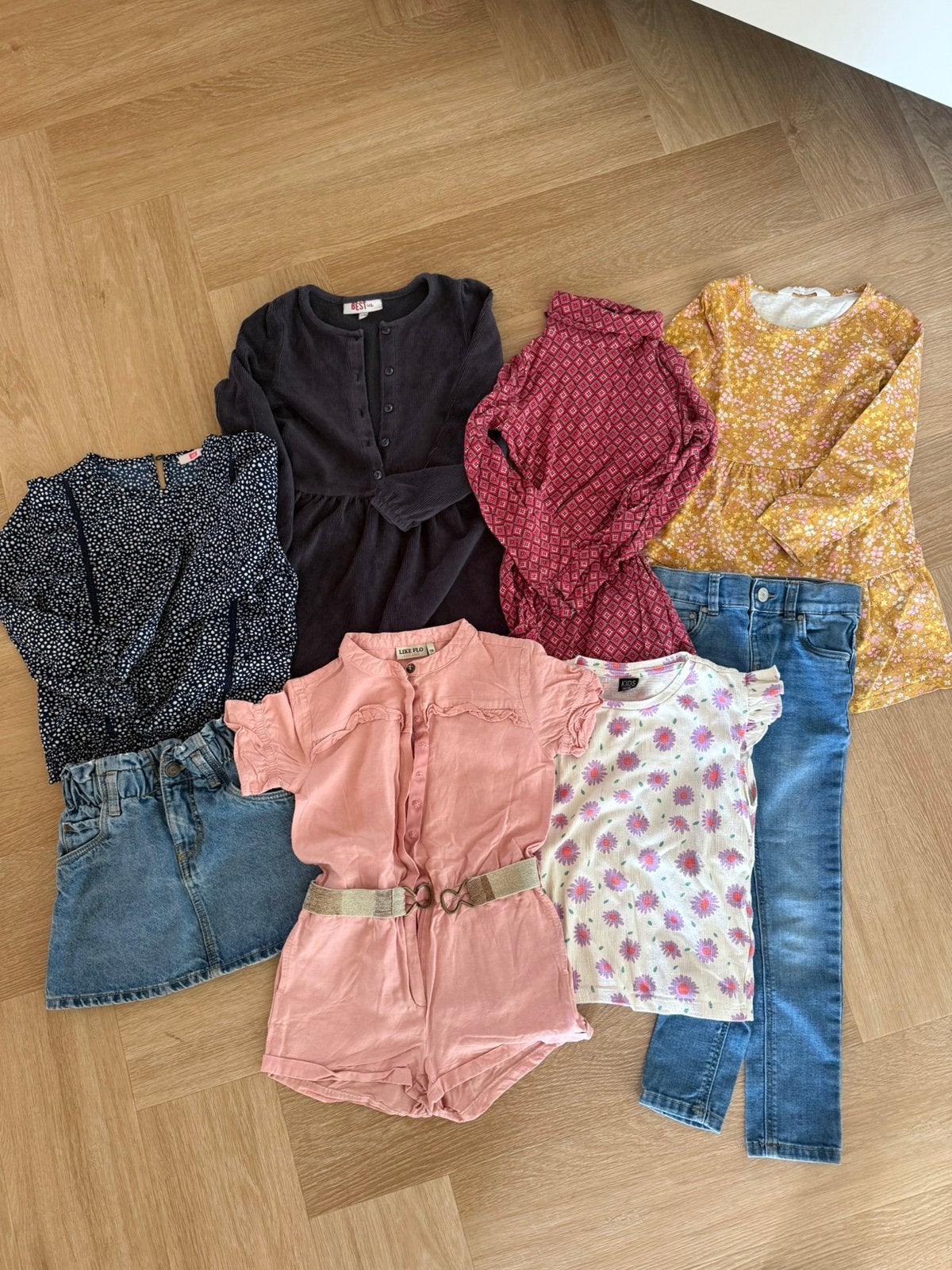 Kledingpakket meisje maat 110, Ophalen of Verzenden, Zo goed als nieuw, Meisje, Setje