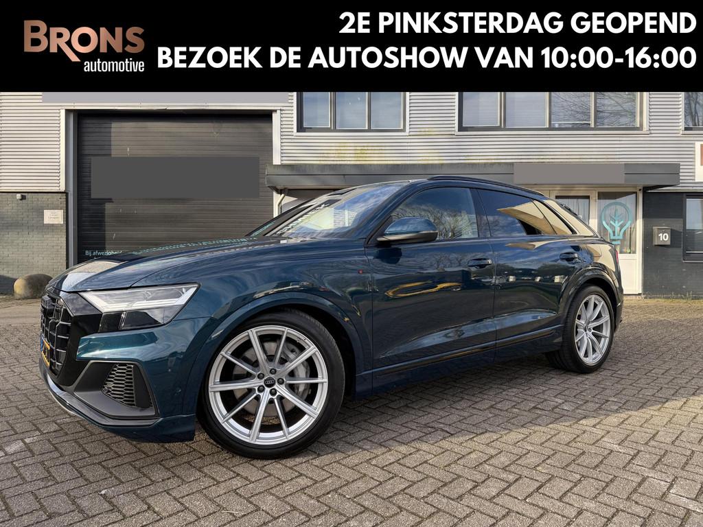 Audi Q8 55 TFSI e quattro Pro Line S-Line interieur l Luchtv, Auto's, Audi, Automaat, Gebruikt, 2995 cc, Bedrijf