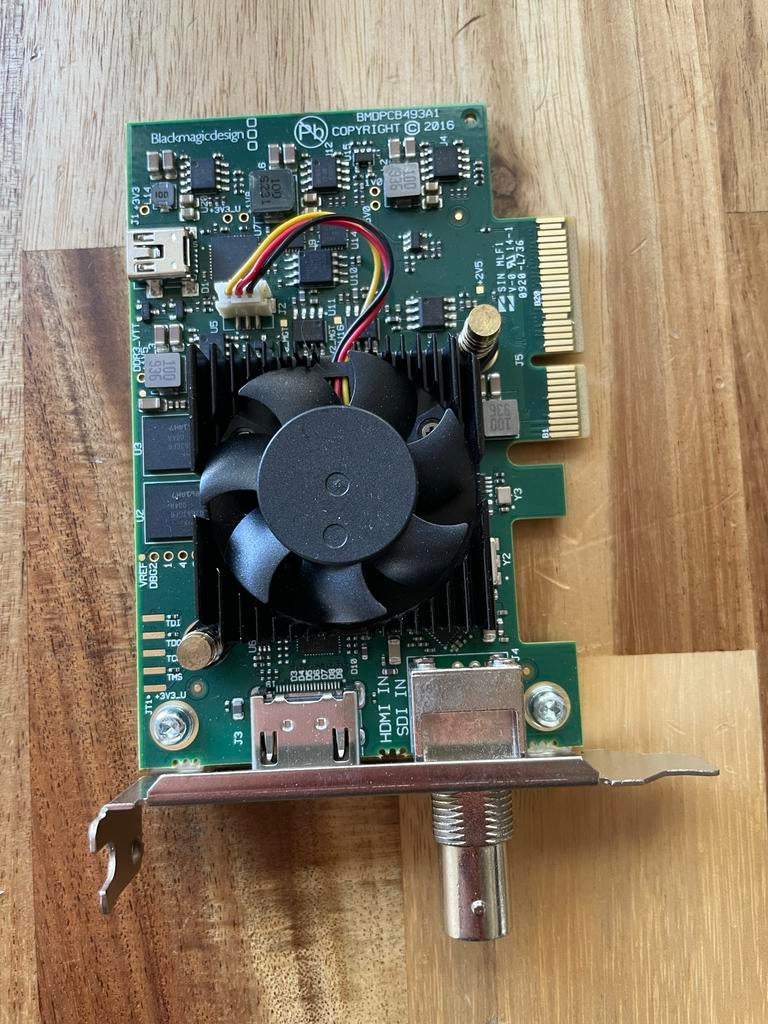 Blackmagic DeckLink Mini Recorder 4K - Video Capture Kaart, Ophalen of Verzenden, Zo goed als nieuw