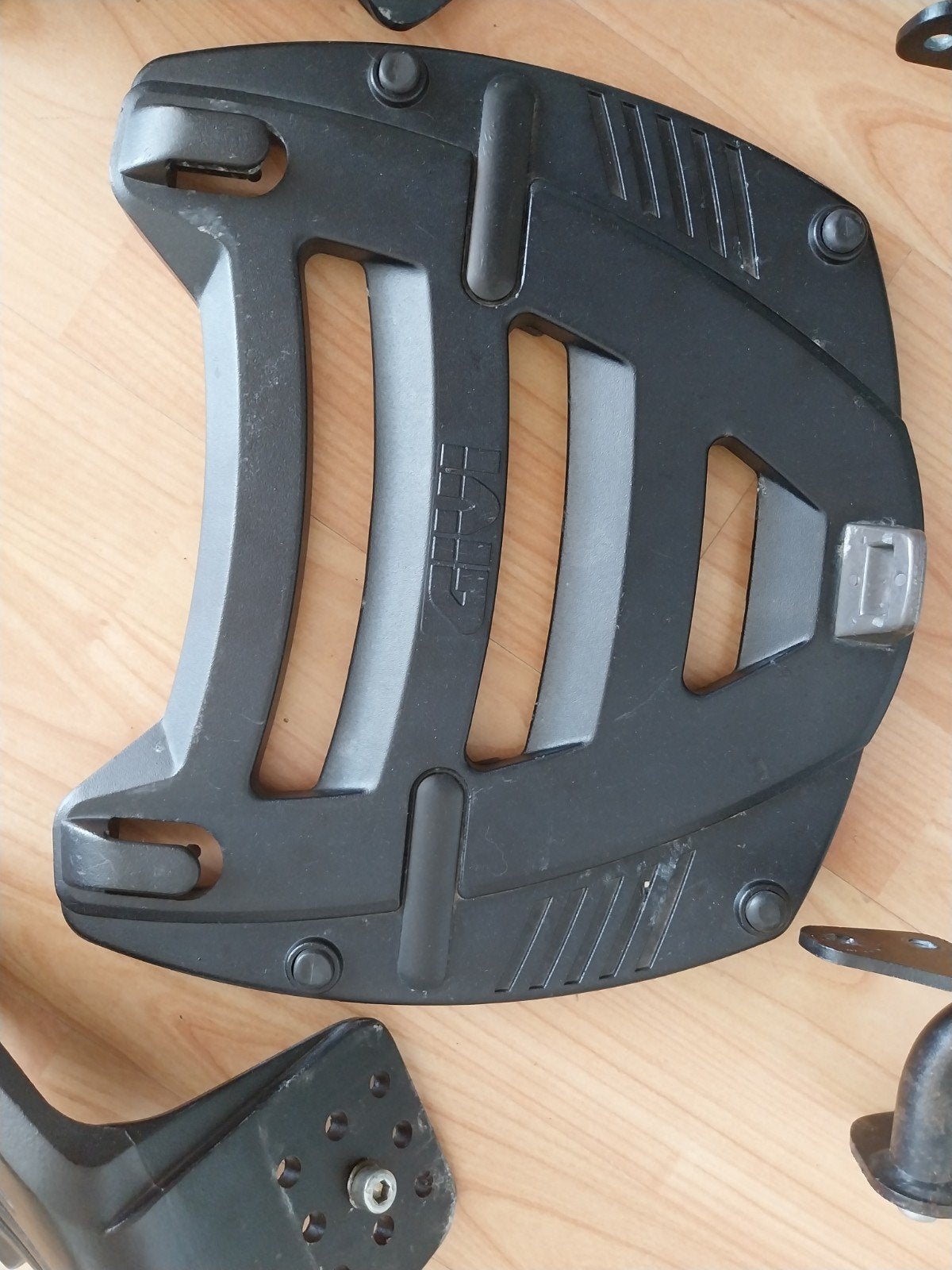 Kofferdrager voor top- en zijkoffers met knipperlichten, Ophalen of Verzenden, Gebruikt