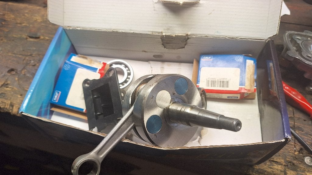 Doppler Endurance  krukas derbi type NT, Ophalen, Zo goed als nieuw, Overige typen, Derbi senda