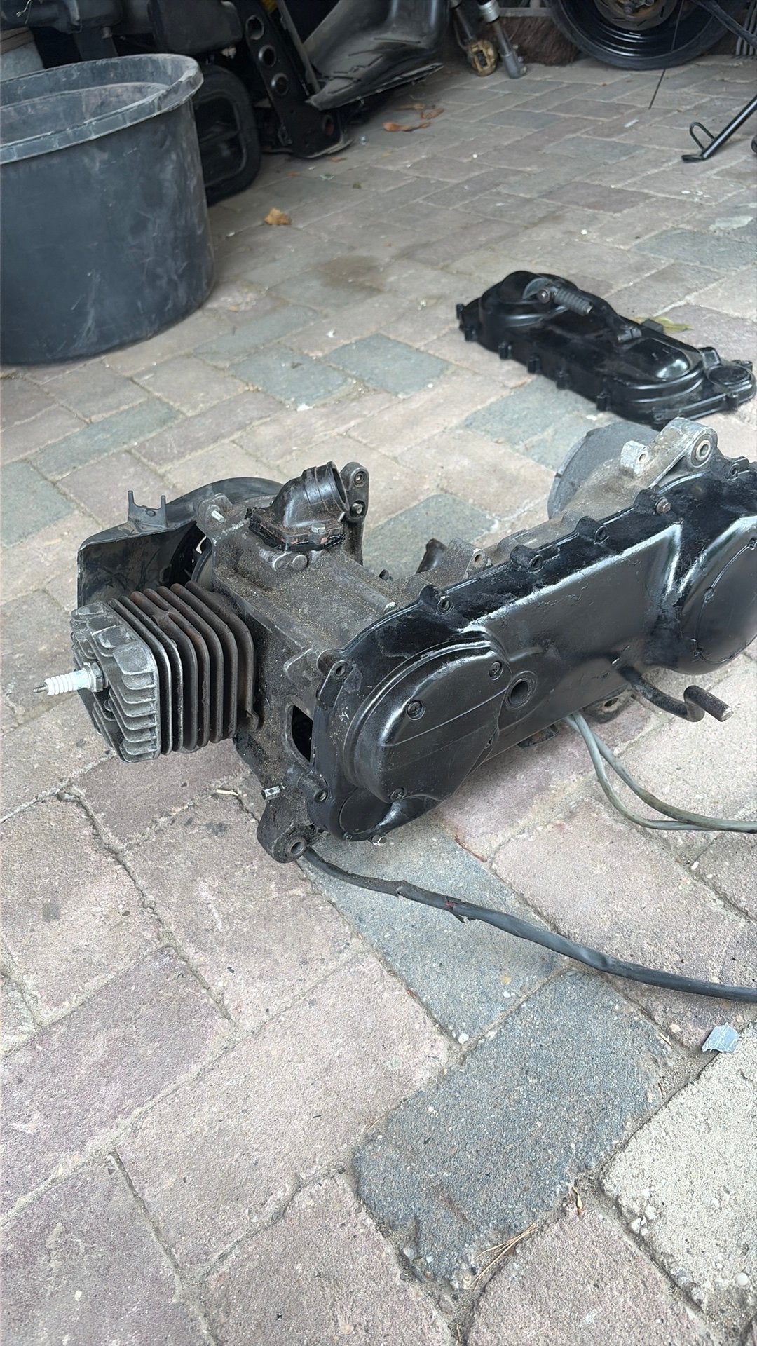 Piaggio typhoon 50cc 2t moter blok, Fietsen en Brommers, Scooters | Piaggio, Ophalen of Verzenden, Zo goed als nieuw, Overige modellen