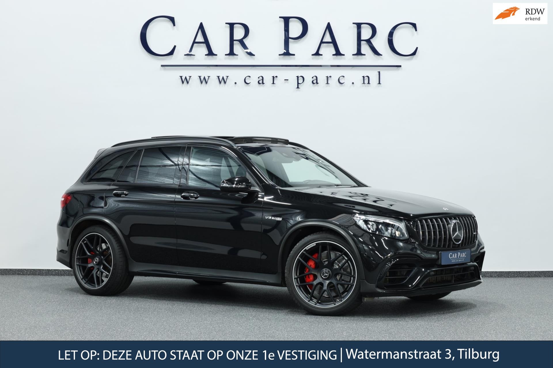 Mercedes-Benz GLC-klasse 63S AMG 510+PK BTW!/LED/PANO/LEER+S, Automaat, Dealer onderhouden, Gebruikt, 4000 cc