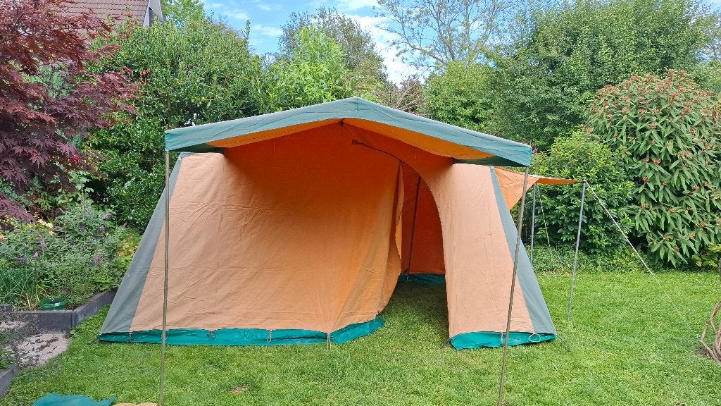 Bungalowtent 50 jaar oud, Ophalen, Gebruikt