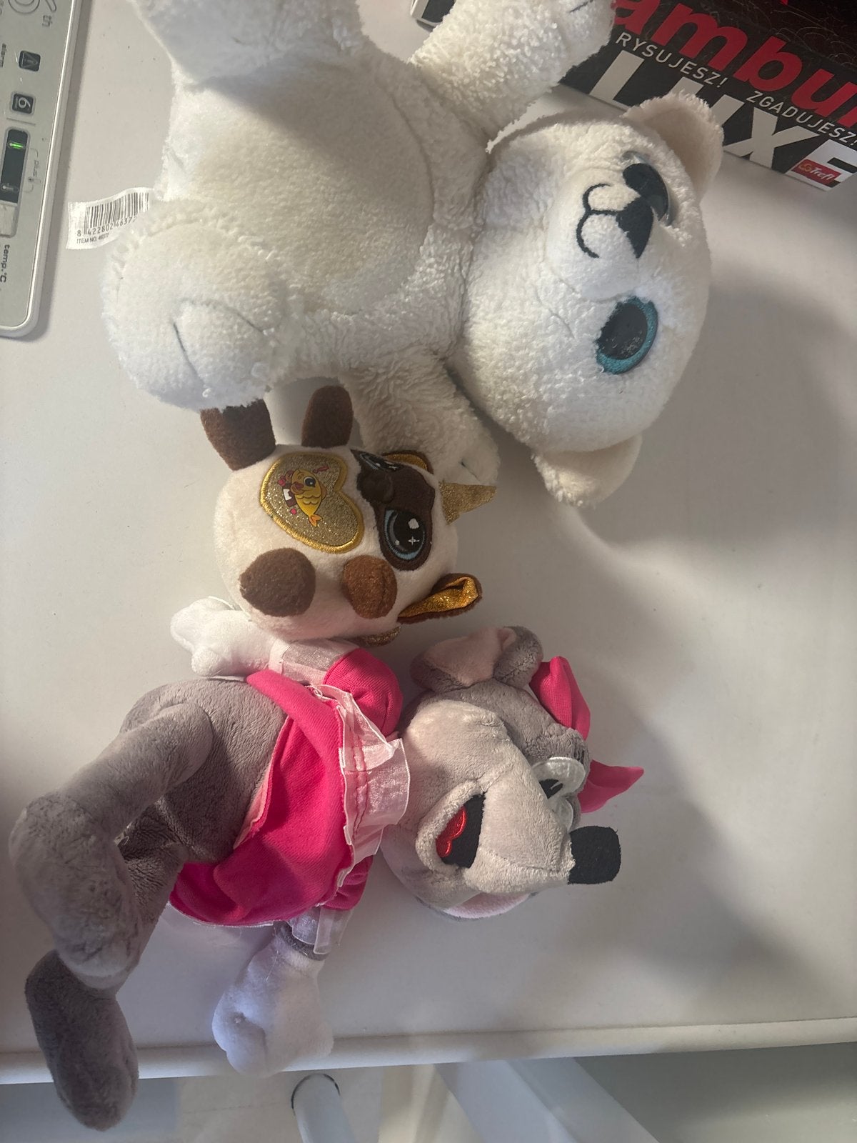 Leuke knuffels: beer, muis en eenhoorn, Gebruikt, Overige karakters, Beer, Ophalen of Verzenden