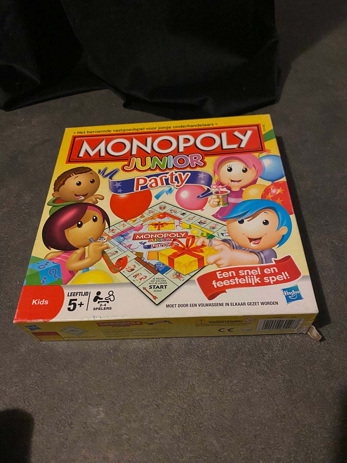 Monopoly junior, Drie of vier spelers, Ophalen, Gebruikt