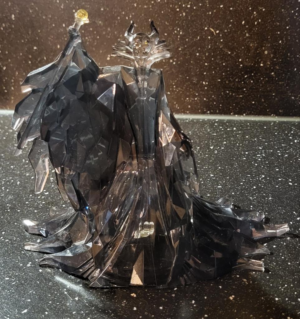 Beeldje Maleficent rookglas met licht, Verzamelen, Disney, Ophalen, Nieuw, Beeldje of Figuurtje