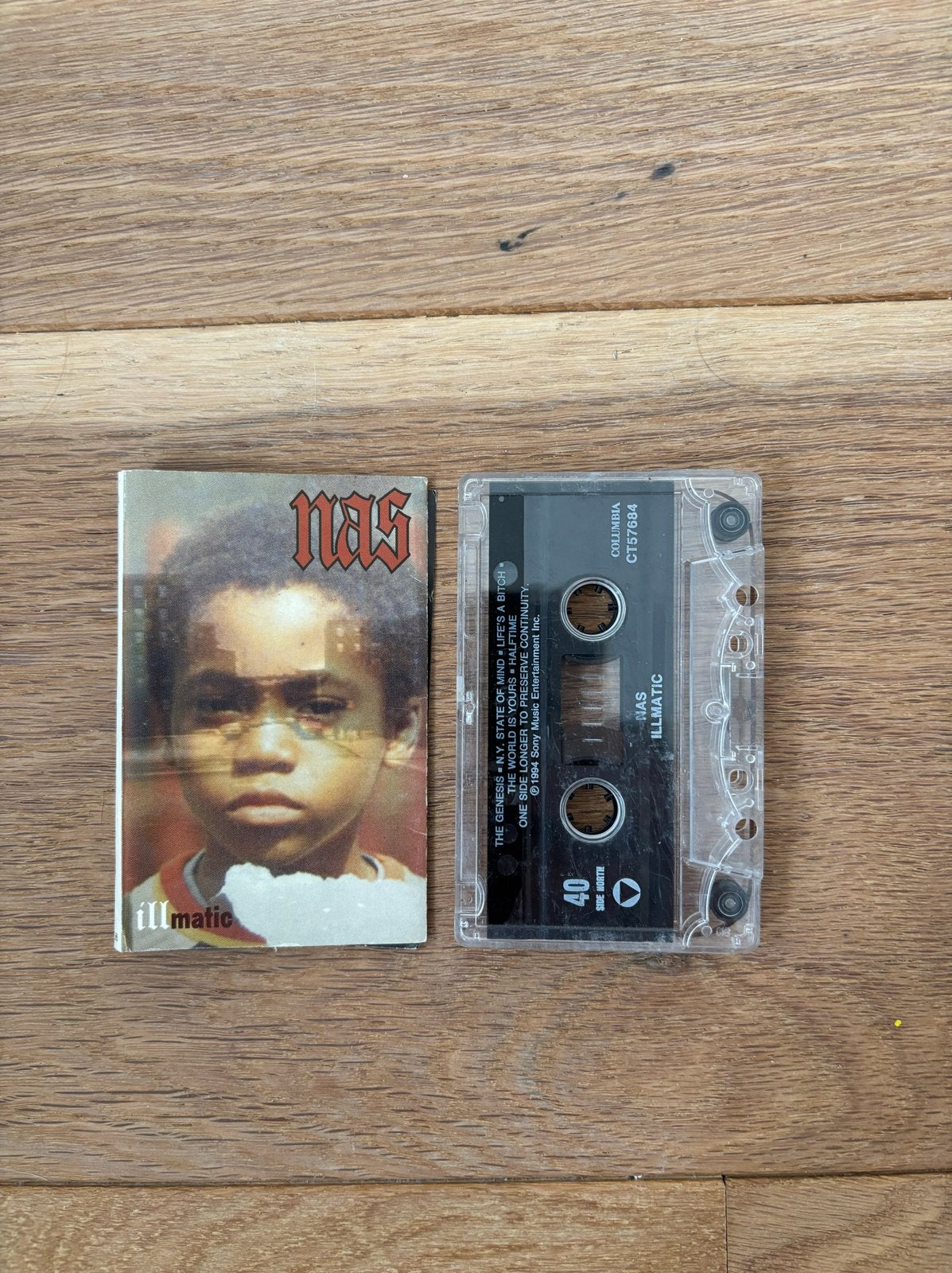 Nas - Illmatic Cassette Tape (Hip-Hop Klassieker), Gebruikt, 1 bandje, Ophalen of Verzenden, Origineel