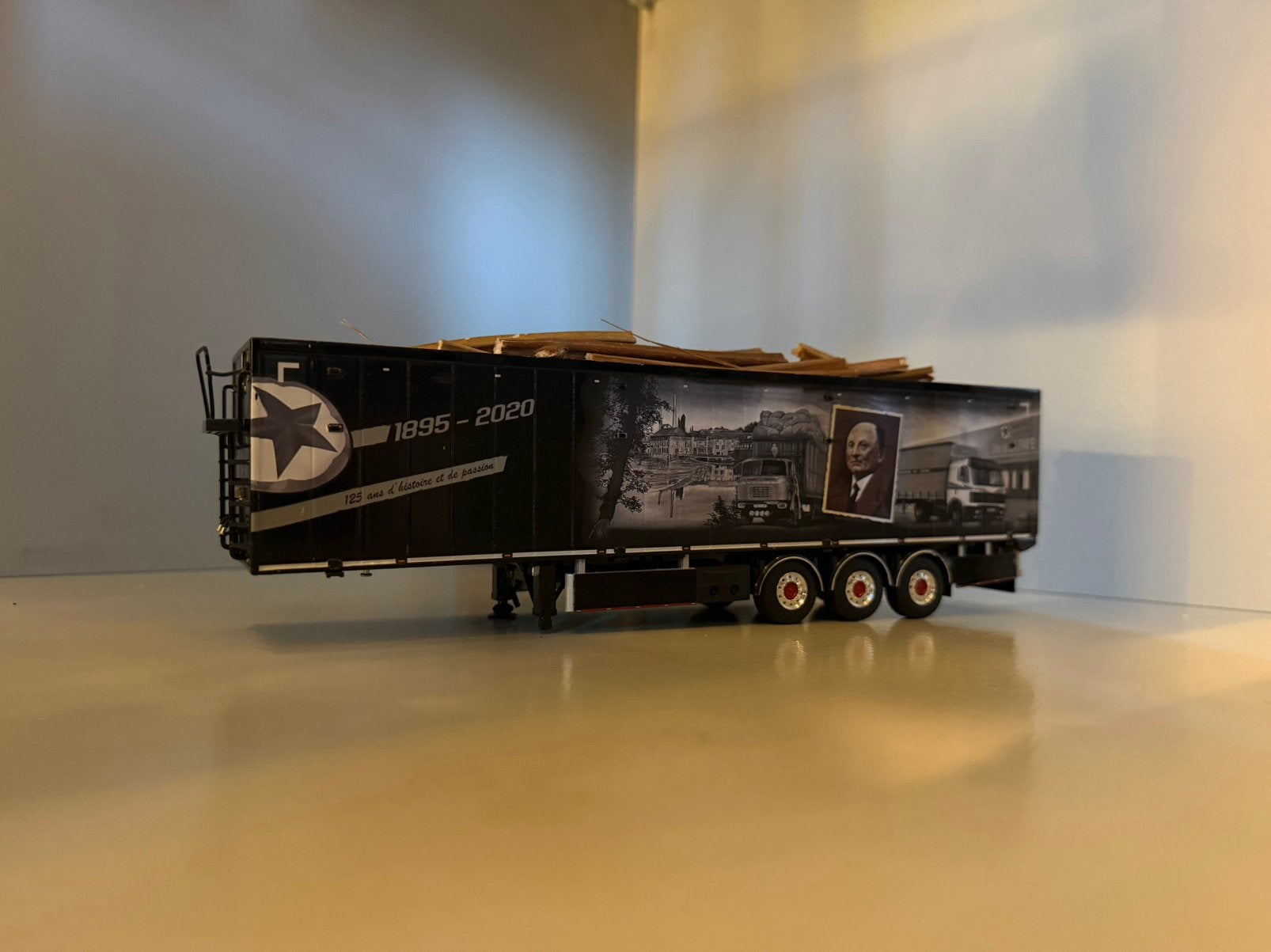 Wsi trailer b keuze, Ophalen of Verzenden, Zo goed als nieuw, Bus of Vrachtwagen, Wsi