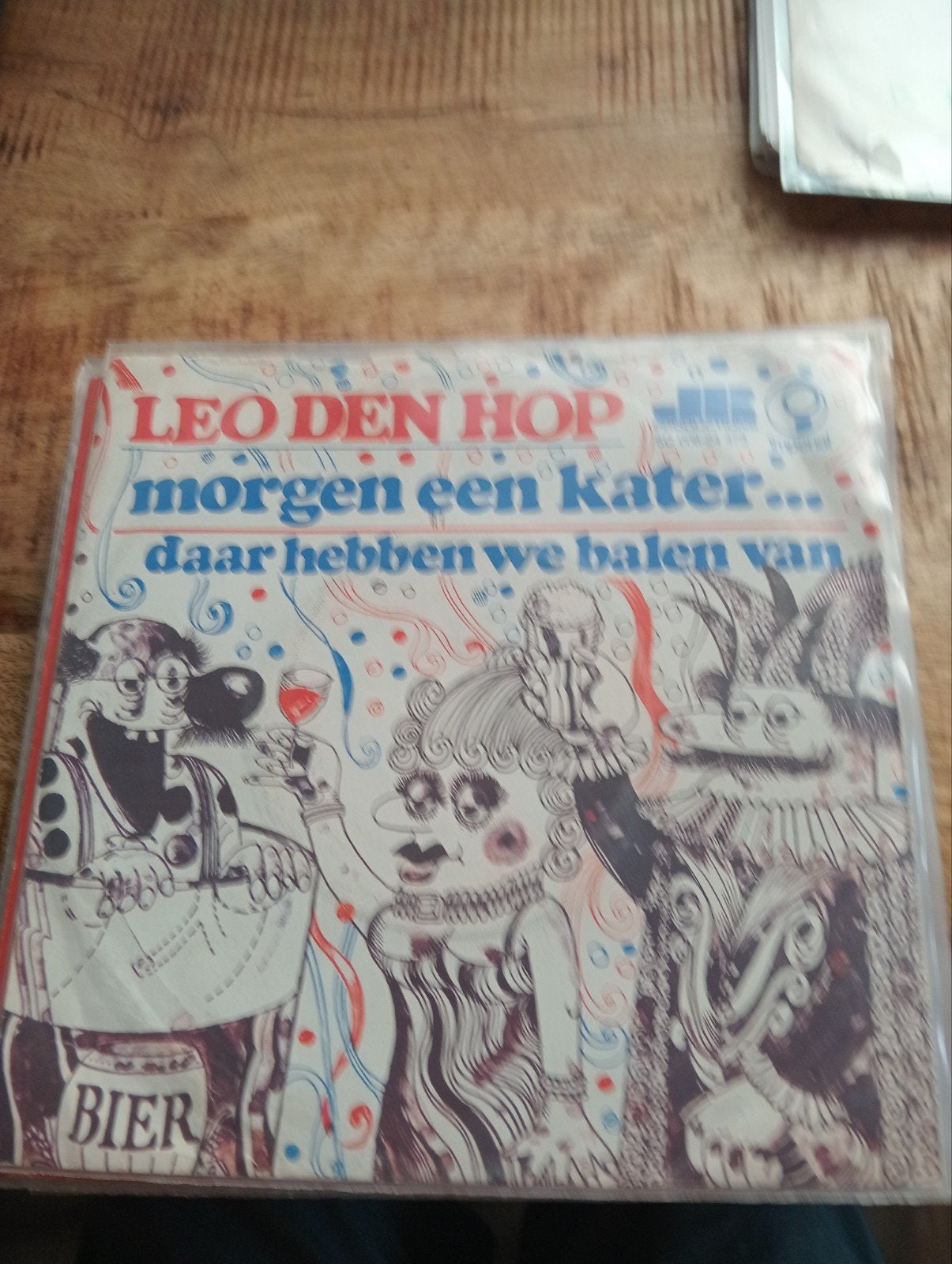 Leo den hop - morgen een kater, Ophalen of Verzenden, Zo goed als nieuw, Overige formaten, Levenslied of Smartlap