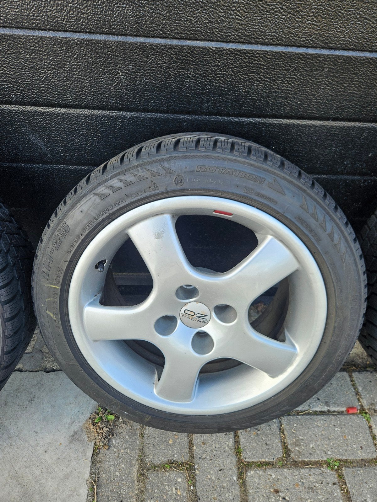 OZ Racing velgen met winterbanden - 17 inch, Ophalen, Gebruikt, Banden en Velgen, 17 inch