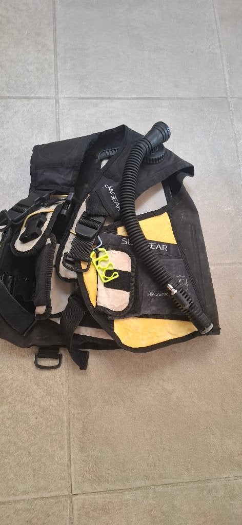 Trimvest kindermaat 6-10 jaar Sub Gear, Ophalen, Gebruikt, Trimvest of Wing