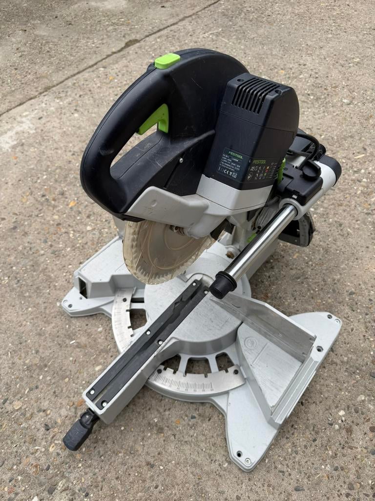 Festool kapex KS 88 E, Doe-het-zelf en Verbouw, Gereedschap | Zaagmachines, Ophalen, Gebruikt, Afkortzaag, 30 tot 70 mm