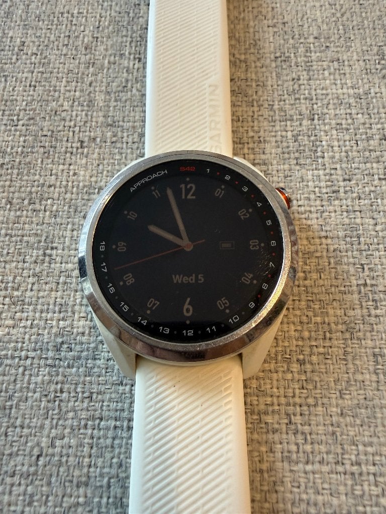 GARMIN Approach S42 White Golf Smartwatch, Wit, Garmin, Ophalen of Verzenden, GPS