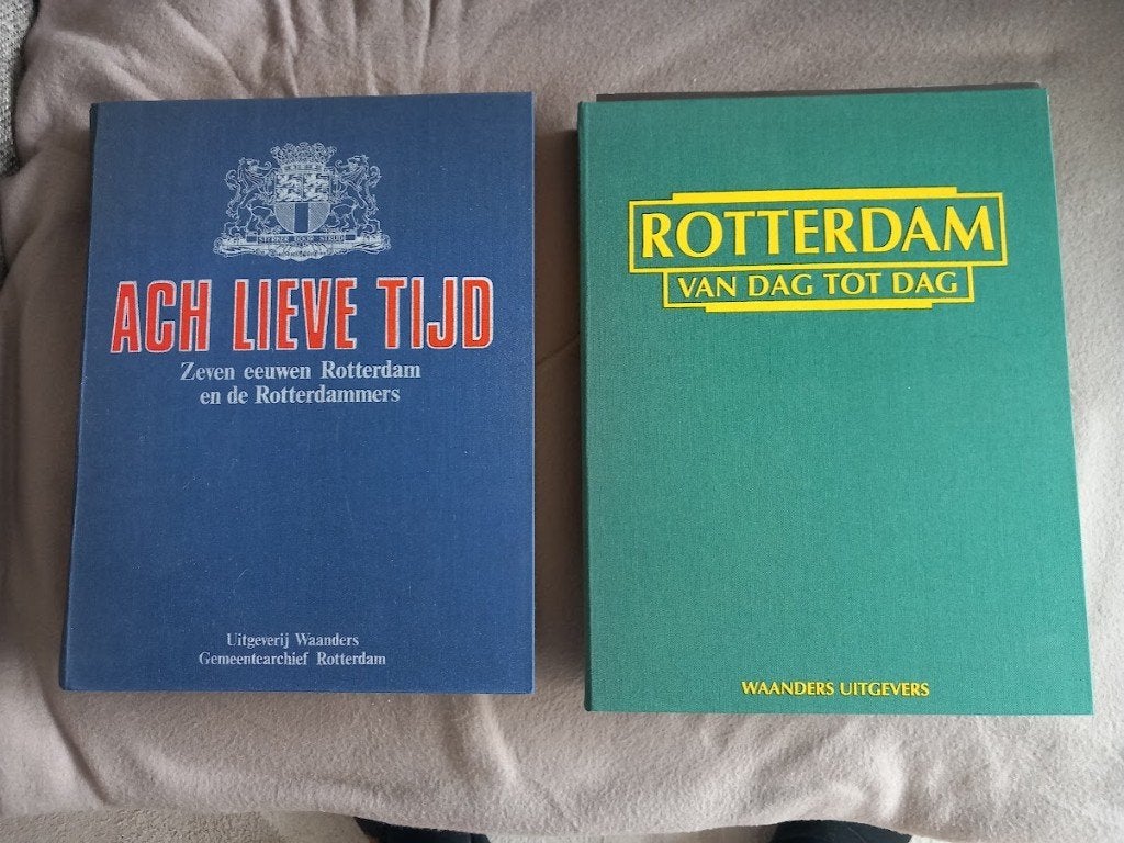 boeken rotterdam, Boeken, Geschiedenis | Stad en Regio, Meerdere auteurs, Ophalen, 20e eeuw of later, Gelezen