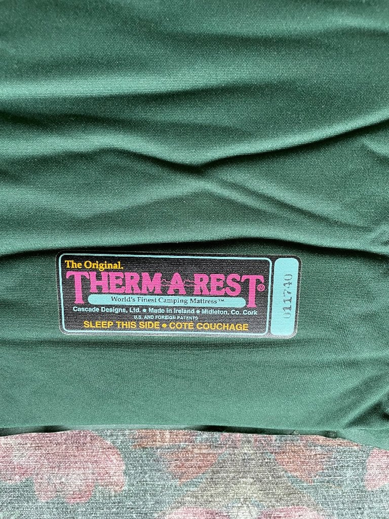 Vier therm a rest self inflatable matten, Caravans en Kamperen, Slaapmatten, Ophalen of Verzenden, Gebruikt, 1-persoons