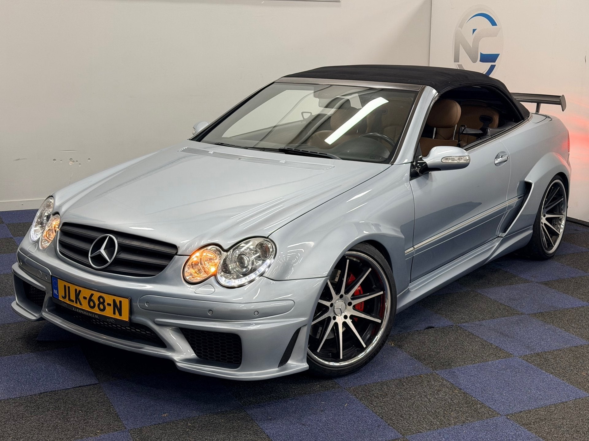 Mercedes-Benz CLK-klasse Cabrio 350 Elegance / DTM WIDE BODY, Auto's, Automaat, Dealer onderhouden, Achterwielaandrijving, Gebruikt