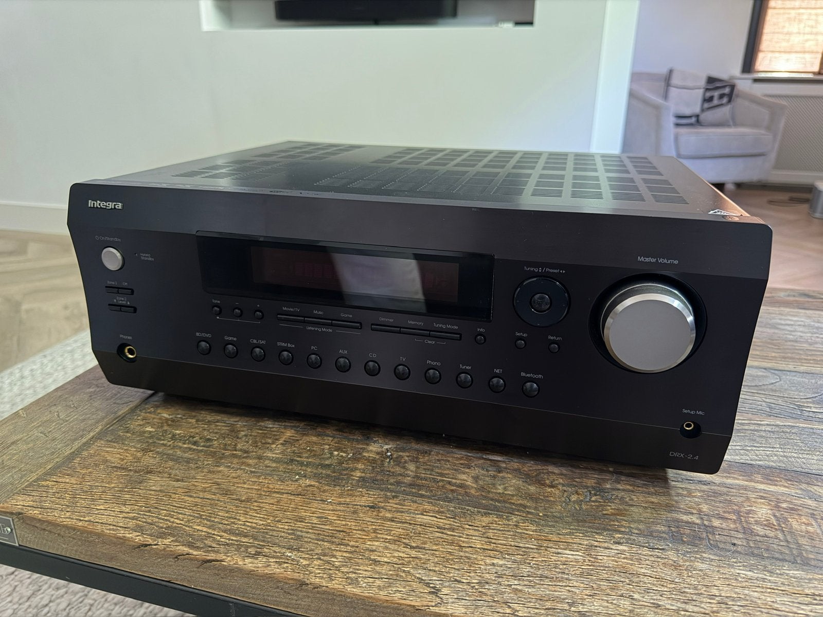 Integra DRX-2.4 7.2-Channel Network AV Receiver - ZGAN, Ophalen, Zo goed als nieuw, Overige merken