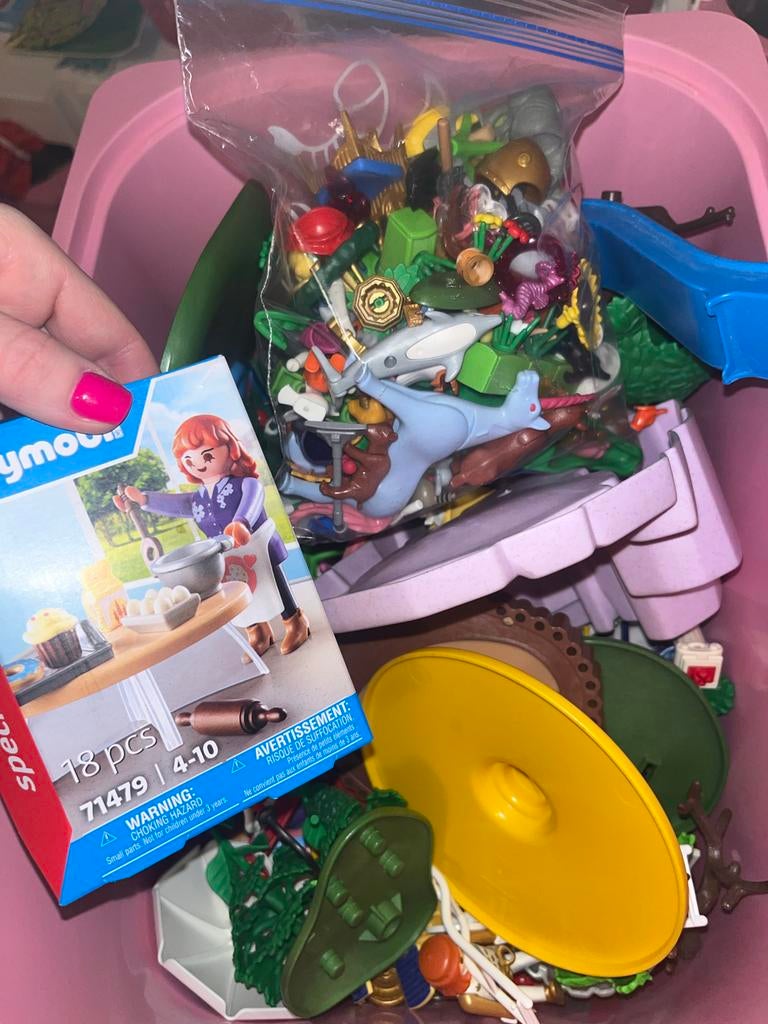 Grote Playmobil verzameling: dierentuin, speeltuin, koets, Ophalen of Verzenden, Gebruikt, Los playmobil