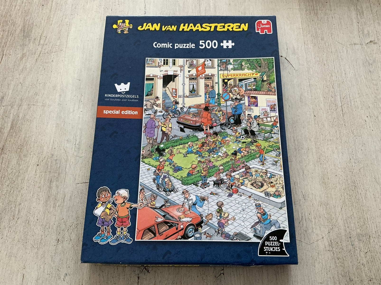 Jan van Haasteren ‘Kinderpostzegels’ 500 st. Special Edition, Ophalen of Verzenden, 500 t/m 1500 stukjes, Nieuw