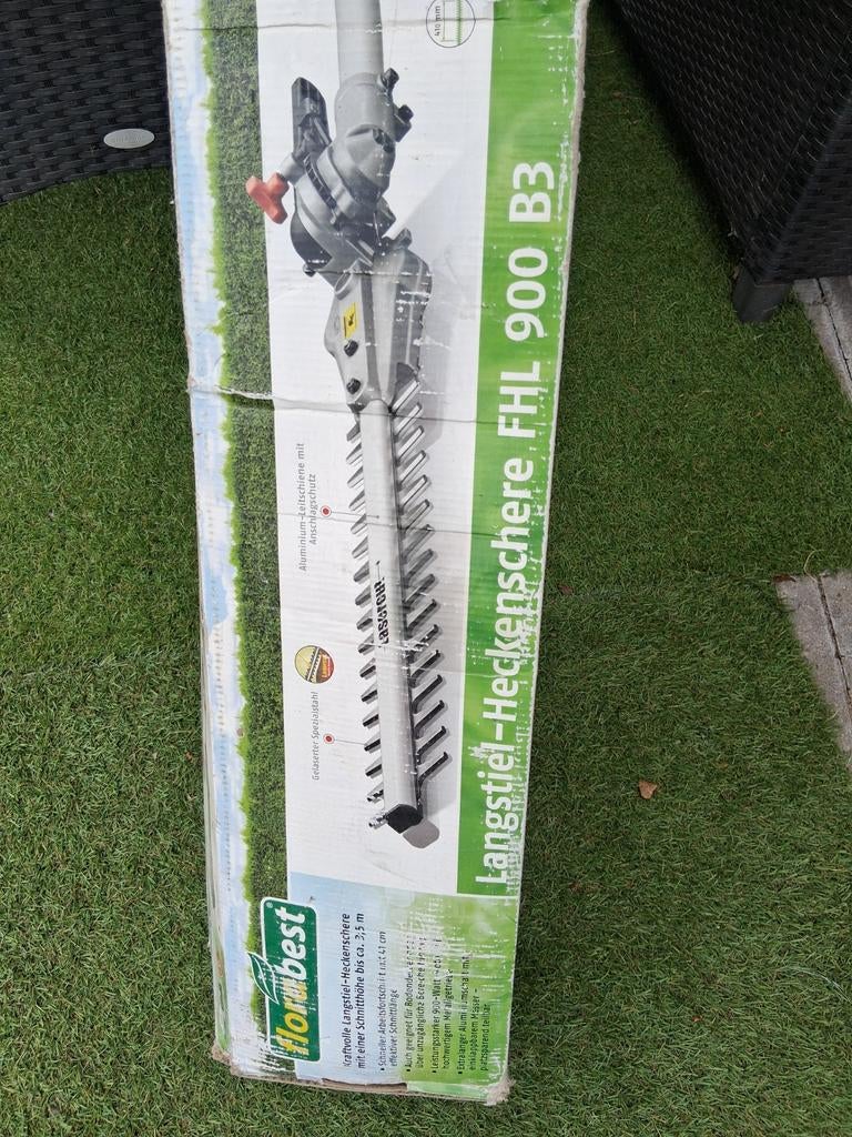 Langstiel-heggenschaar FHL 900 B3, Tuin en Terras, Heggenscharen, Ophalen of Verzenden, Gebruikt, Elektrisch, Florabest