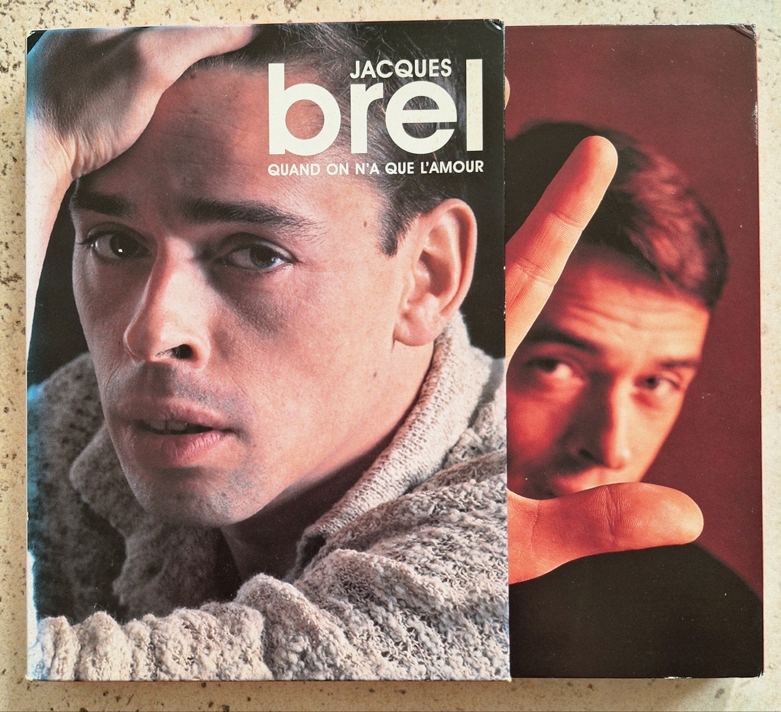 Jacques Brel - Quand on n'a que l'amour (2 CD + 1 DVD), Boxset, Ophalen of Verzenden, Chanson, Gebruikt