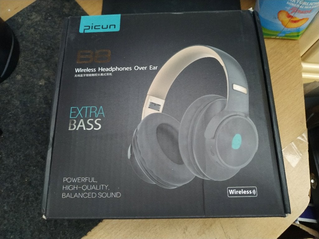 Picun B8 Bluetooth Hoofdtelefoon Over Ear, Ophalen of Verzenden, Zo goed als nieuw, Overige merken, Bluetooth