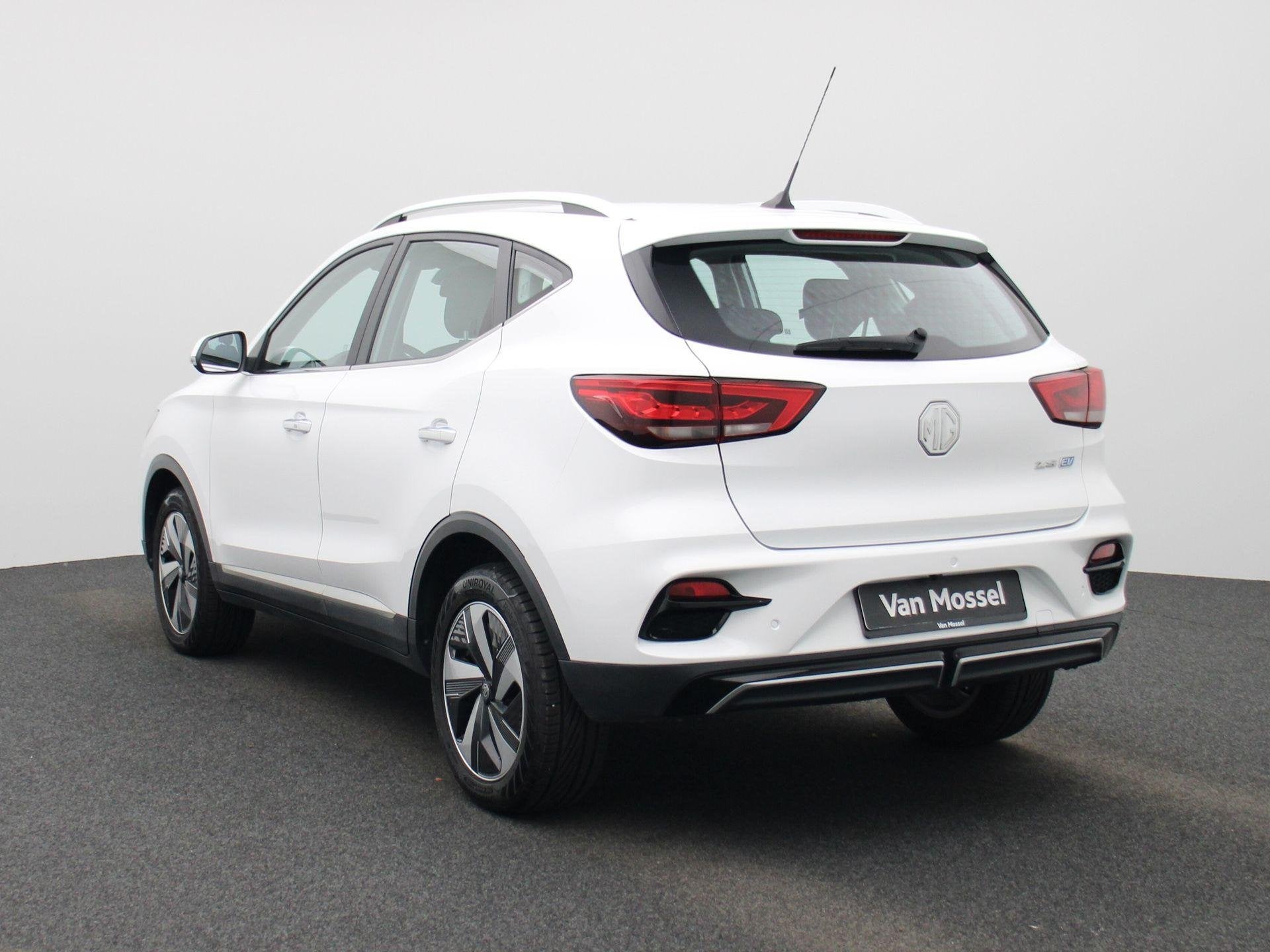 MG ZS EV Standard Range 50kWh Comfort | Navi | Camera | CarP, Auto's, 12 maanden, Stof, ZS, Wit